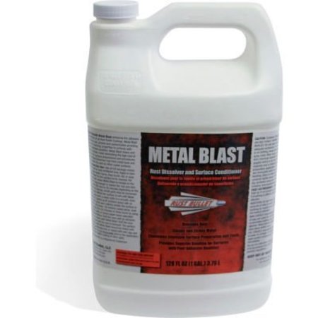 RUST BULLET LLC Rust Bullet Metal Blast Metal Cleaner, Conditioner and Etcher 5 Gallon Pail MB5G